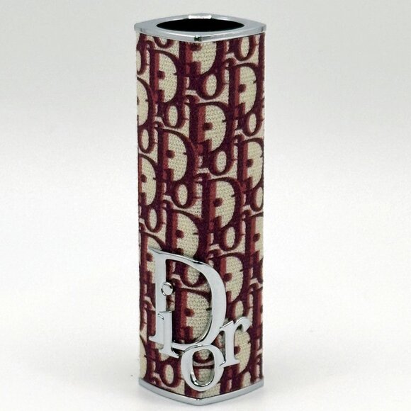 Dior Rouge Lipstick Case Limited Edition Oblique Monogram Canvas - Case Only - Picture 1 of 3